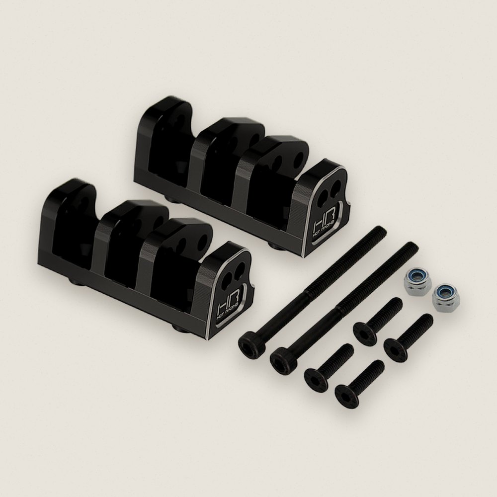 Lower Shock Mount (2), CNC T6 for Losi LMT 2 - Hot Racing