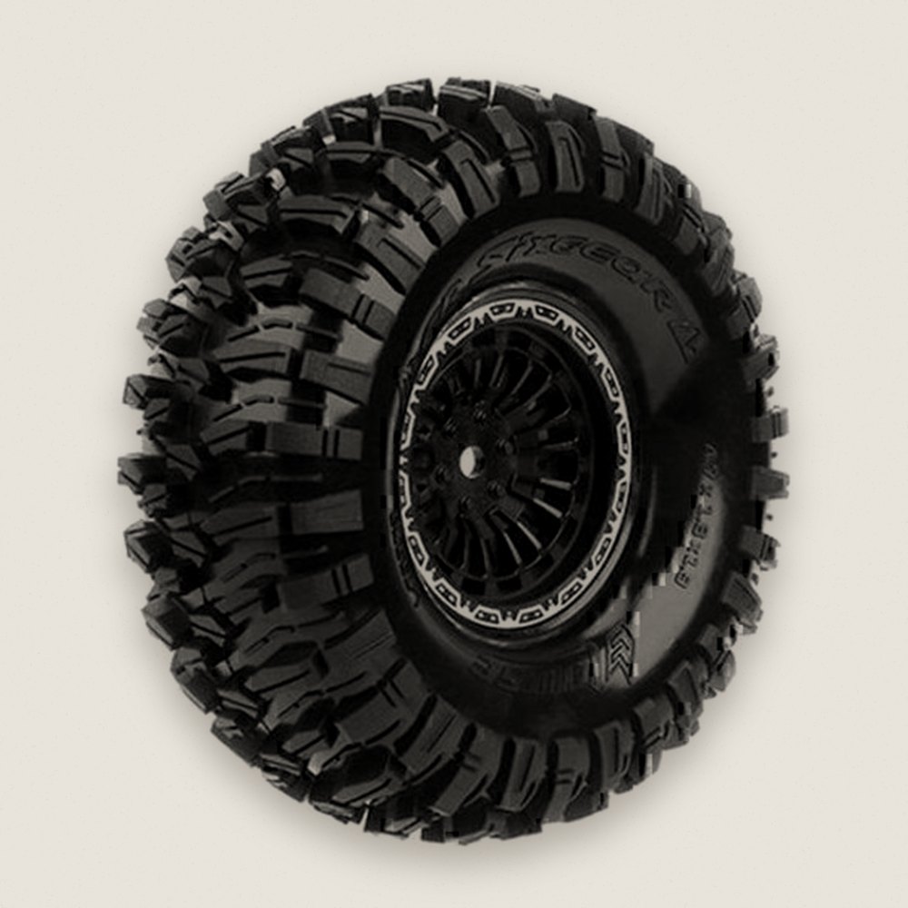 Crawler Tires, Cr-Sixgear 1/10 1.9, Super Soft, Front/Rear - Louise RC