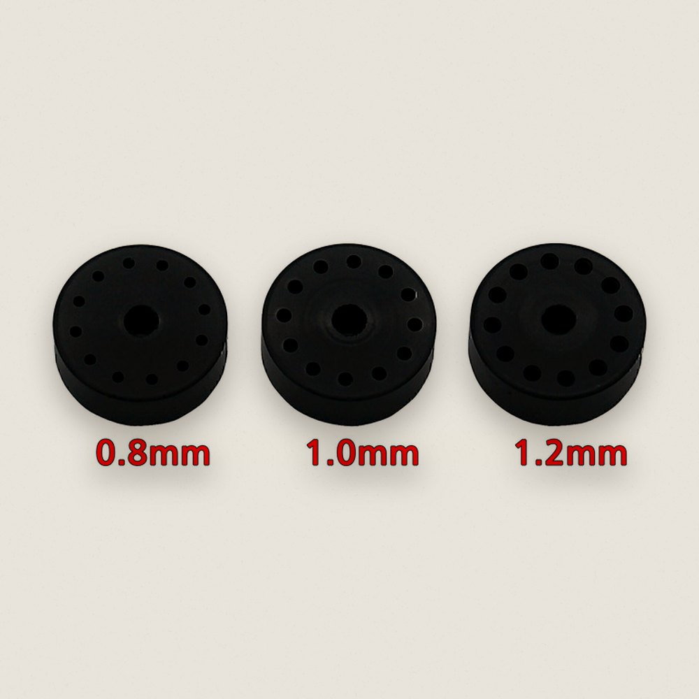 Shock Piston, Machined, 0.8 1.0 1.2mm, for PM-MX - Hot Racing