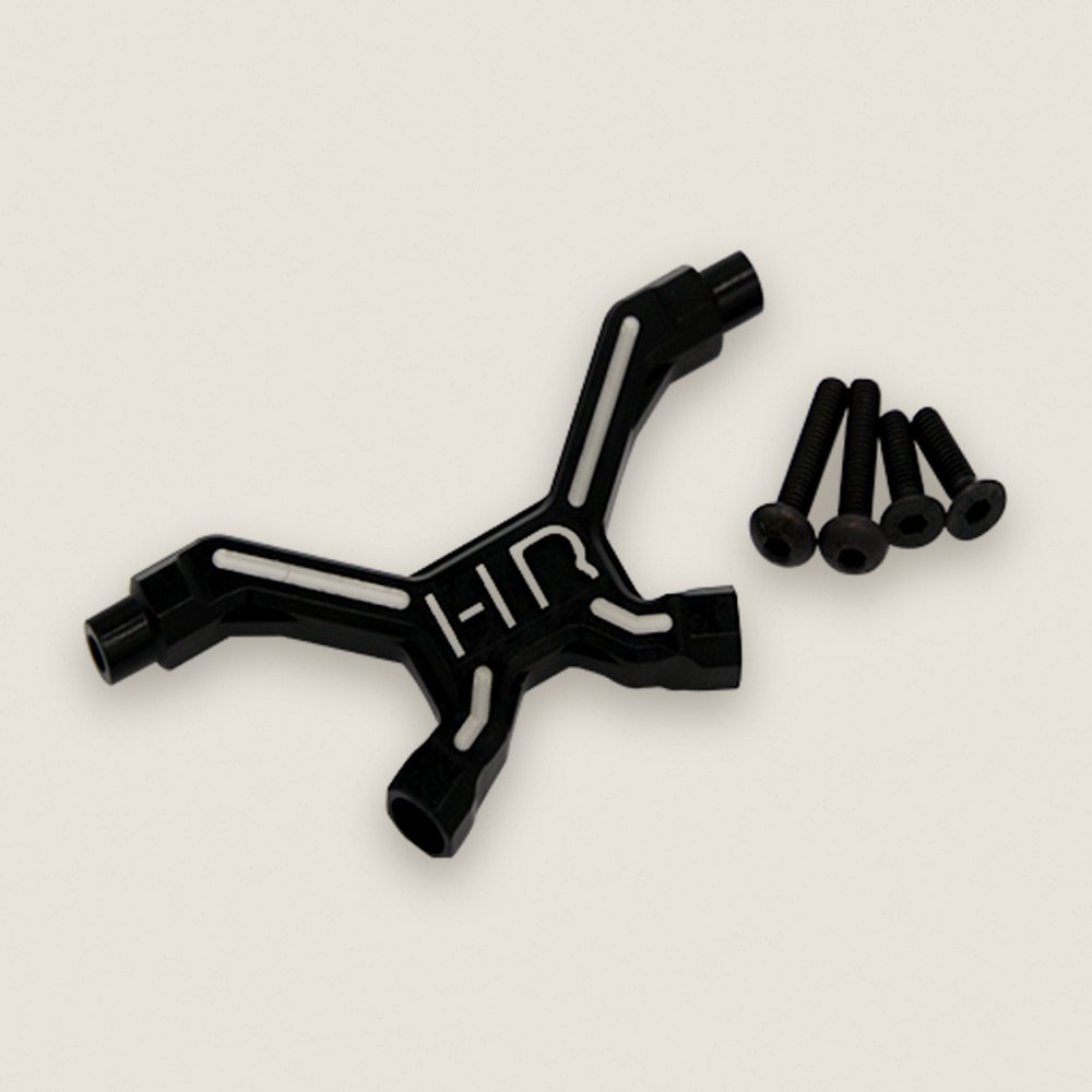 Shock Tower Brace, Black Aluminum for Rock Rey - Hot Racing