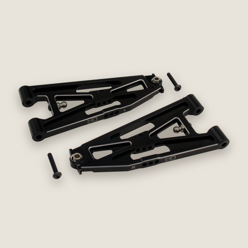 Lower Front Arms, Black Aluminum for Super Baja Rey - Hot Racing