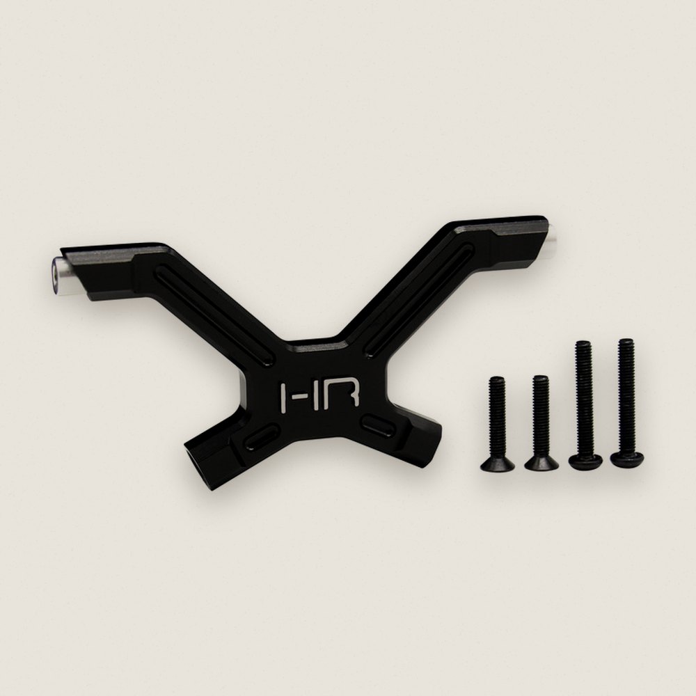 Shock Tower Brace, Black Aluminum for Super Rock Rey - Hot Racing