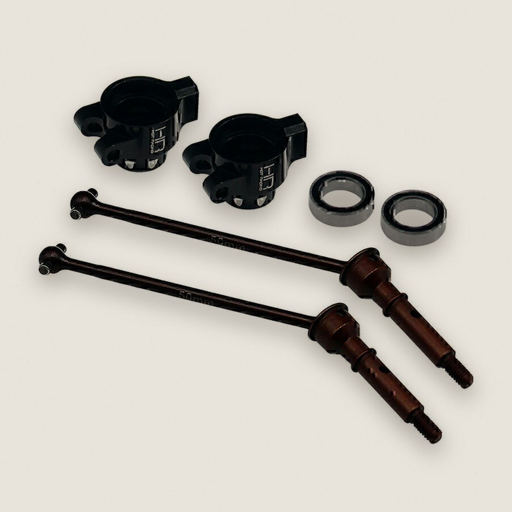 Spring Steel CVA Driveshaft Set for Losi Mini-B 2.0 - Hot Racing