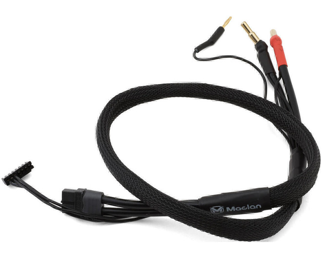 2s 4/5mm Bullet Charge Cable W/Xt60h Connector (60cm) (10awg)