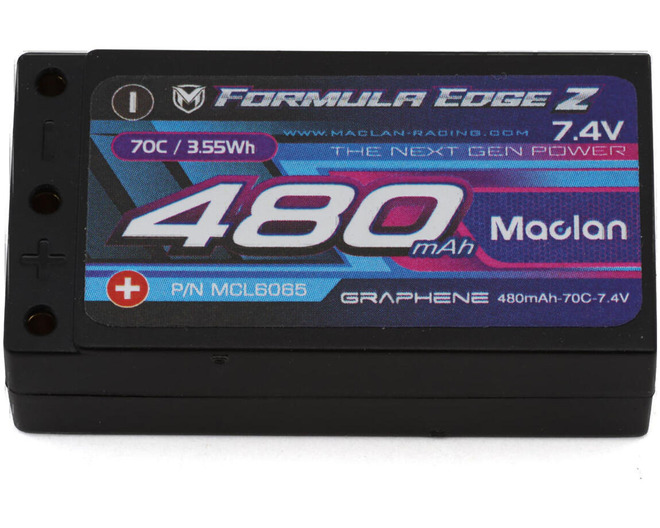 Formula Edge Z 2s 70c Micro LiPo Battery (7.4v/480mah)