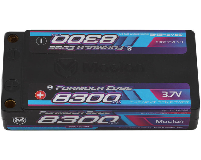 Formula Edge 1s 200c Ulcg Shorty LiPo Battery (3.7v/8300mah)