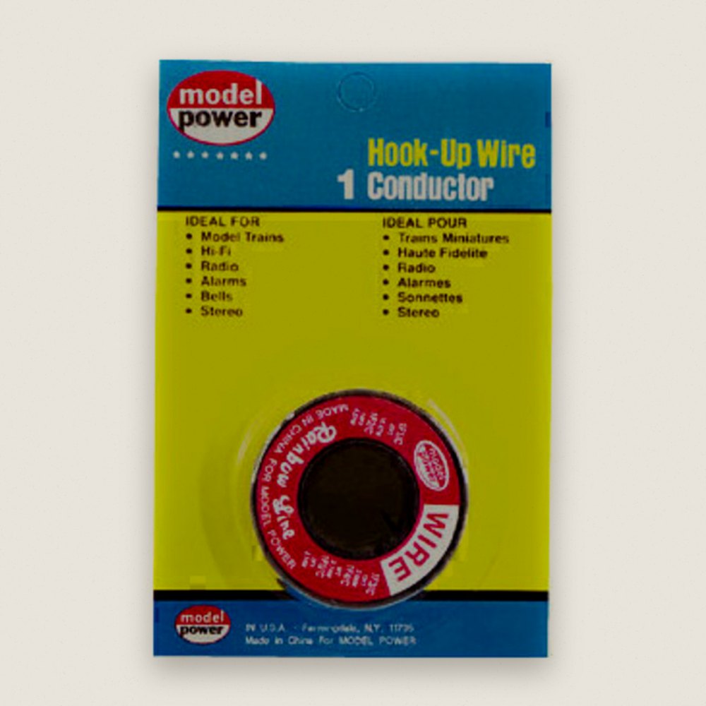 Hook-Up Wire, 1 Conductor - Model Power