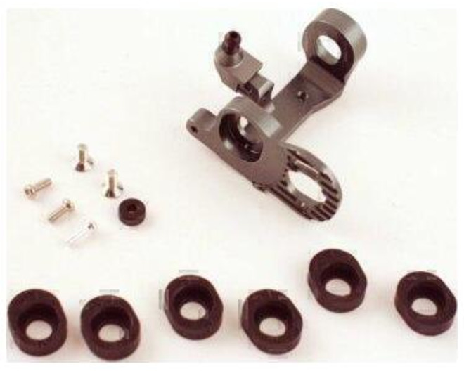 HPI Micro RS4 Gunmetal Aluminum Adjustable Motor Mount