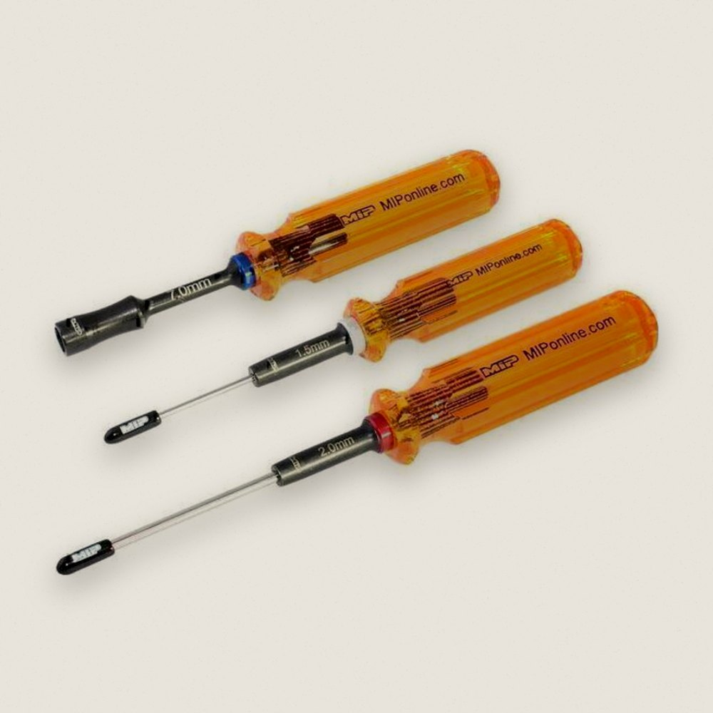Wrench Set, Gen 2, 1.5mm & 2.0mm Hex Wrench with 7.0mm Nut Driver - MIP