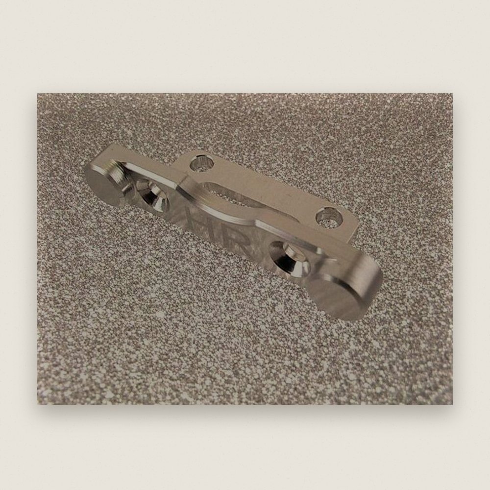 Rear Mount Arm Pin, Silver, 1 - Hot Racing