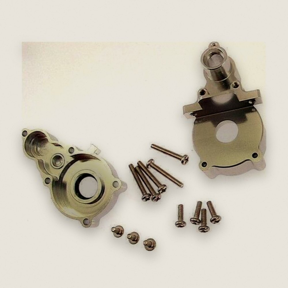 Center Gearbox, Silver, for Mini LST - Hot Racing