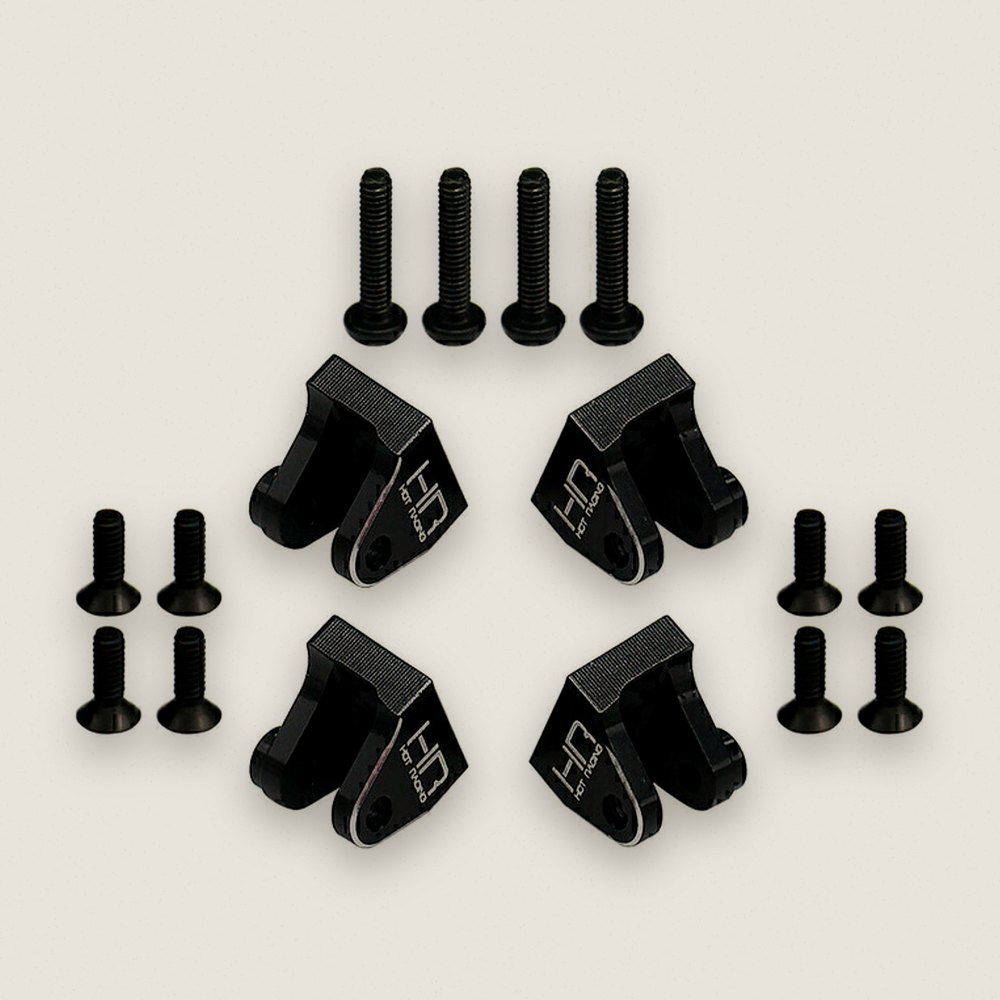 Lower Link Mount, Aluminum, for Mini LMT - Hot Racing