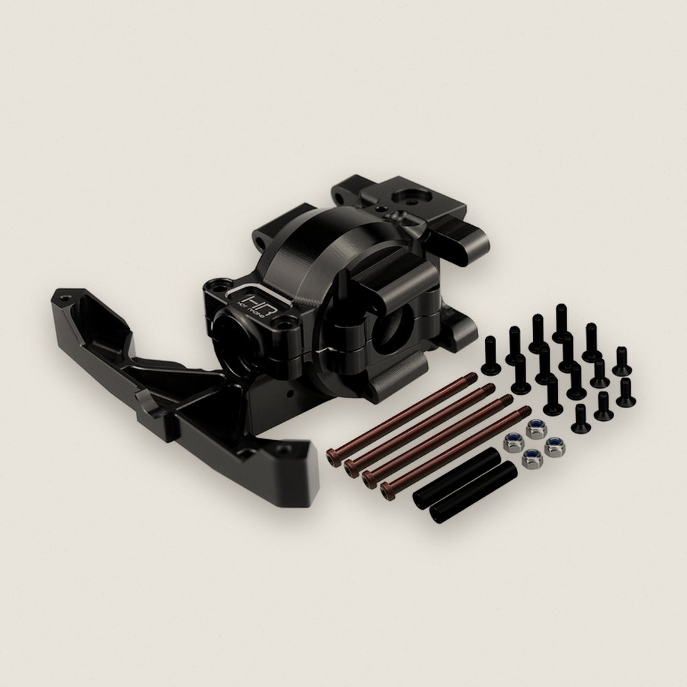 Front Gearbox Case Bulkhead, T6, for TRA Mini - Hot Racing