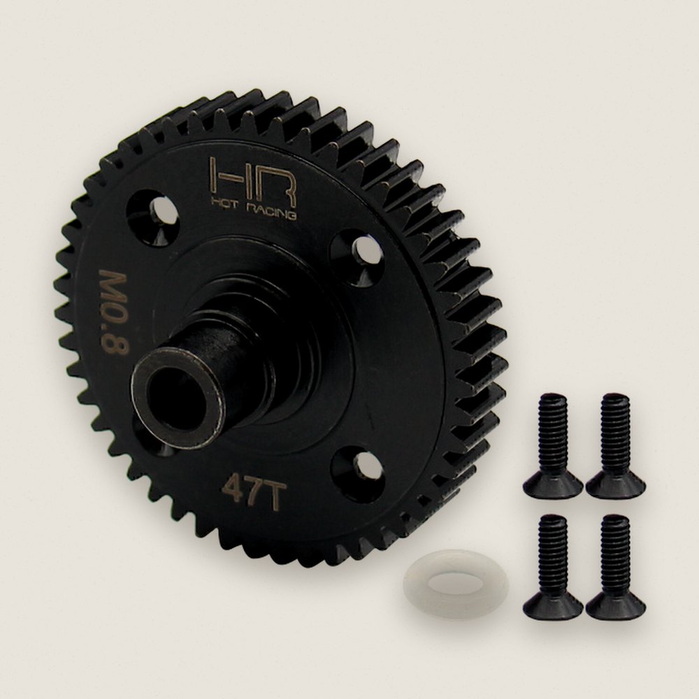 Center Differential Steel Gear, 47T 0.8mod for Mini Max - Hot Racing