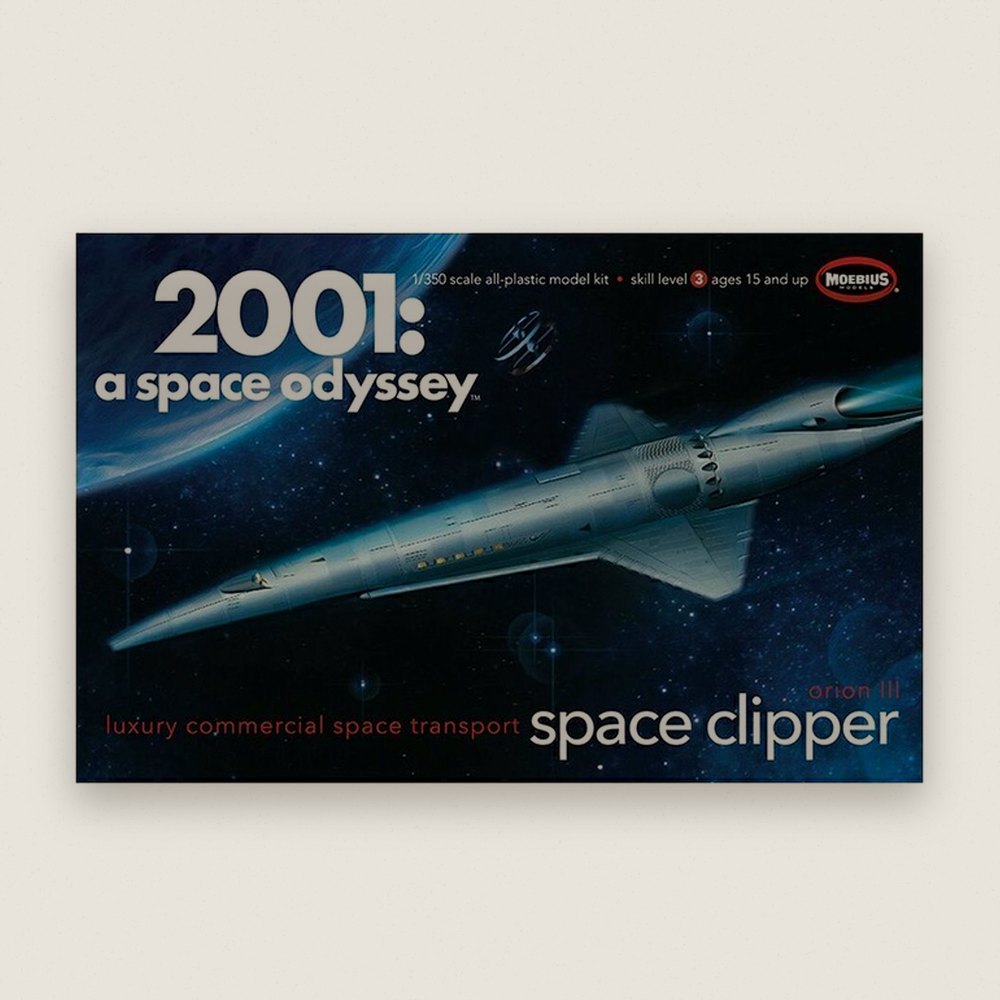 Plastic Model Kit, Orion III Space Clipper 1/350 - Moebius Models