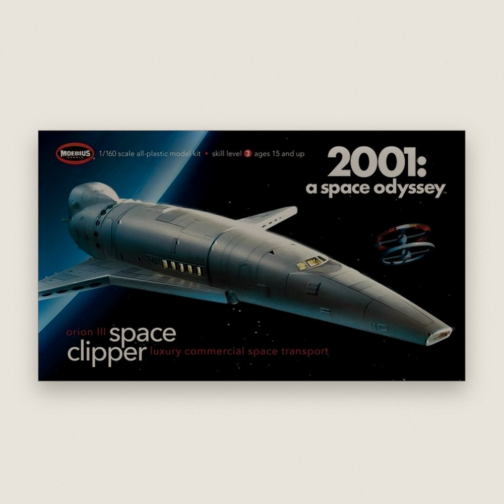 Plastic Model Kit, 1/160 2001 Space Clipper Orion - Moebius Models