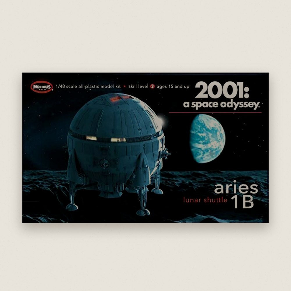 Plastic Model Kit, Aries 1b Lunar Shuttle 1/48 - Moebius Models