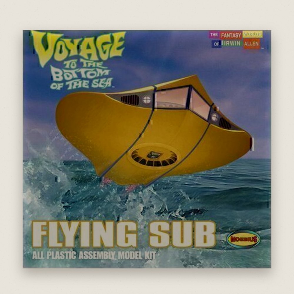Plastic Model Kit, 1/32 VTTBOTS Flying Sub - Moebius Models