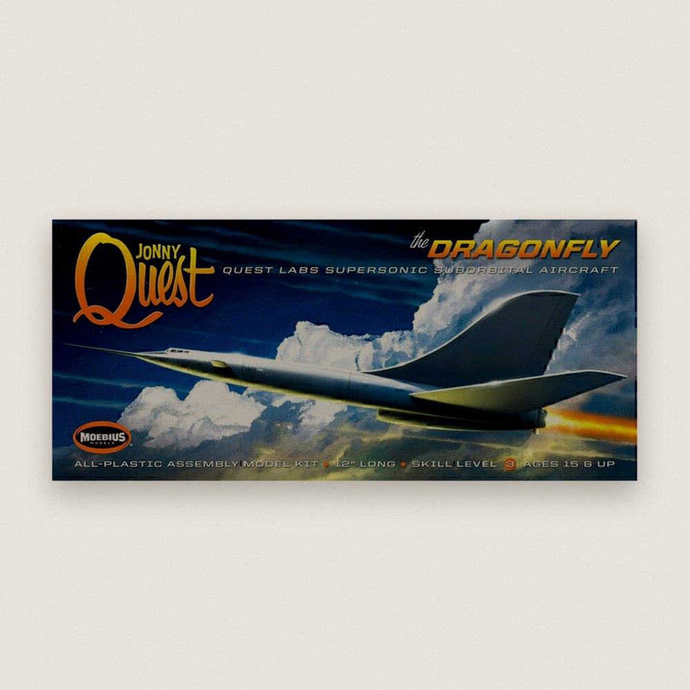 Plastic Model Kit, Jonny Quest Dragonfly - Moebius Models