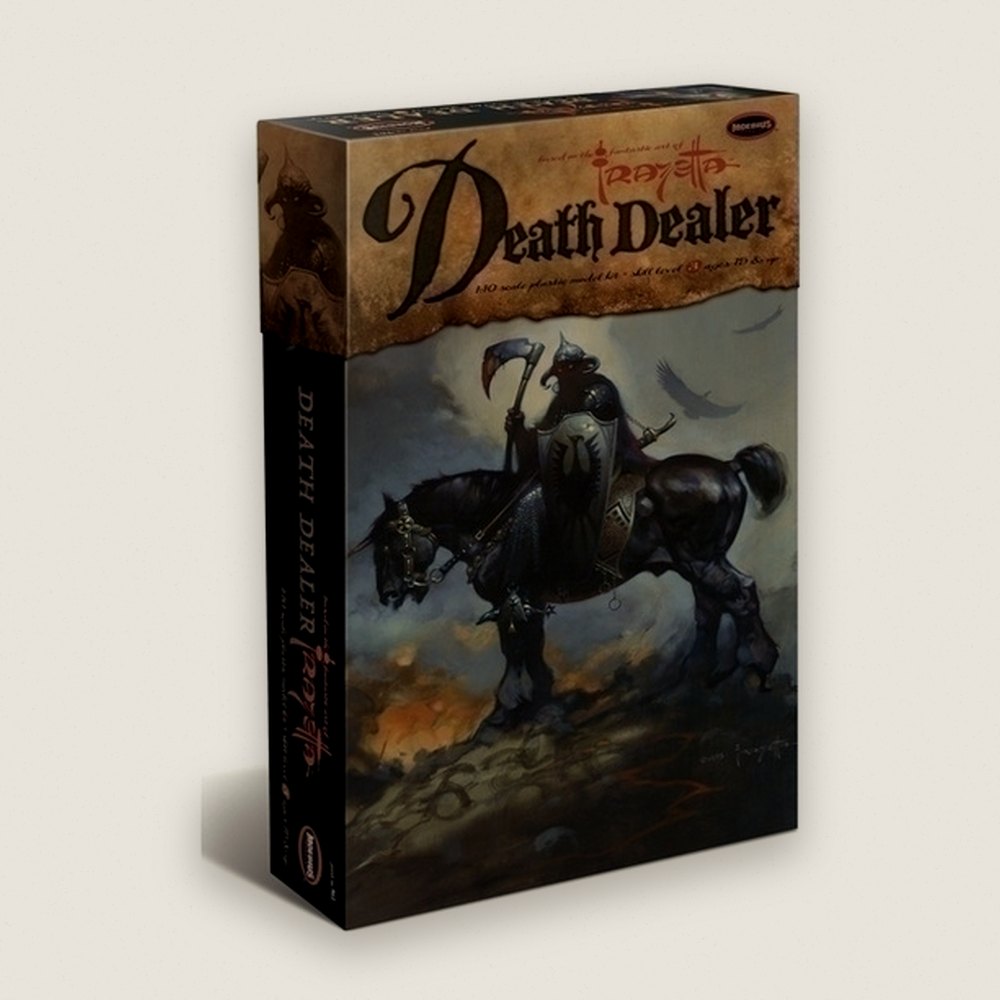 Plastic Model Kit, 1:10 Frazetta Death Dealer - Moebius Models