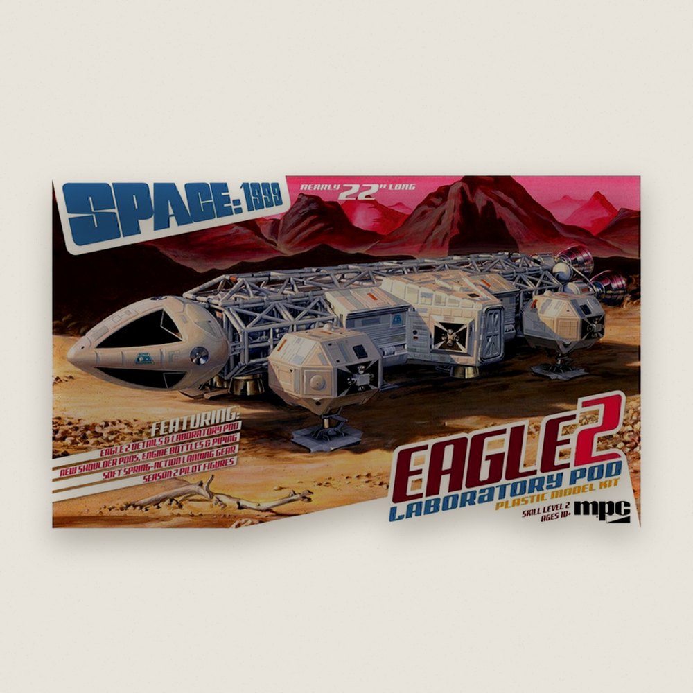 Plastic Model Kit: Eagle II with Lab Pod, Space 1999, 1/48 - MPC