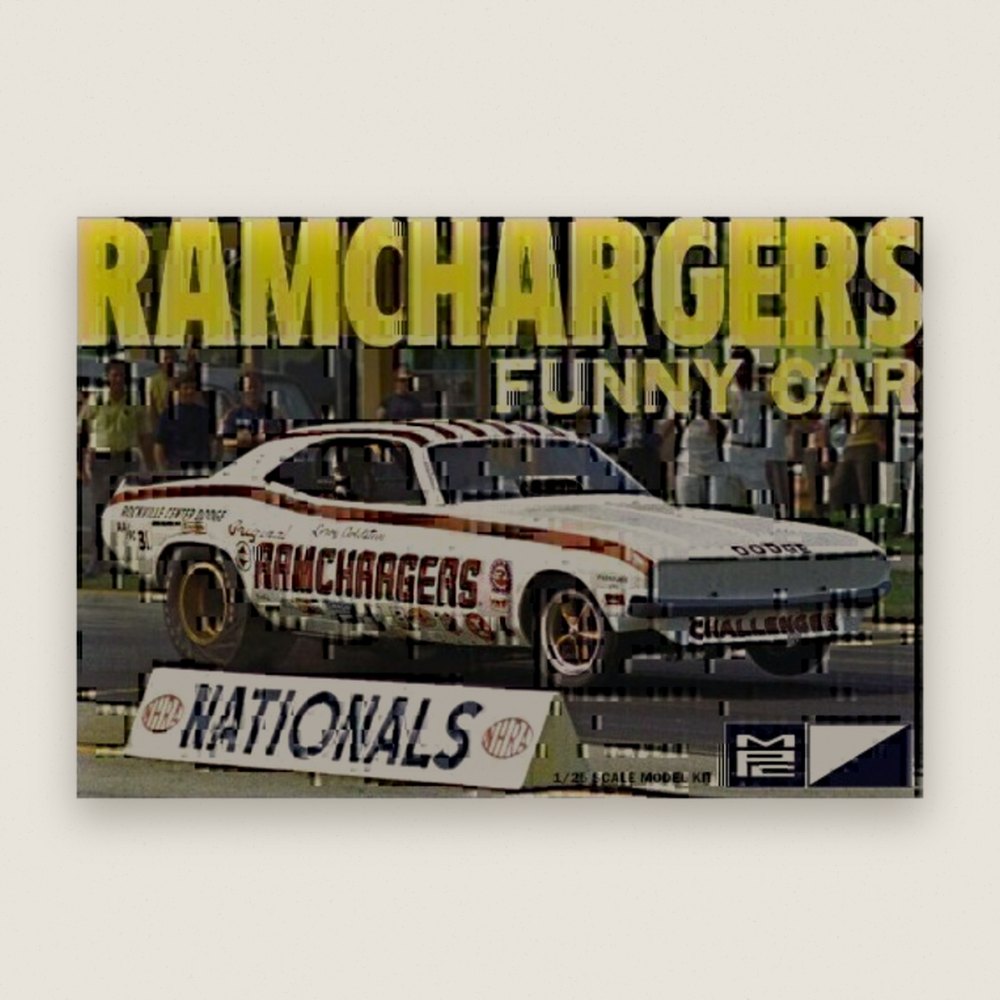 Plastic Model Kit: Ramchargers D0dge Challenger Funny Car, 1:25 - MPC