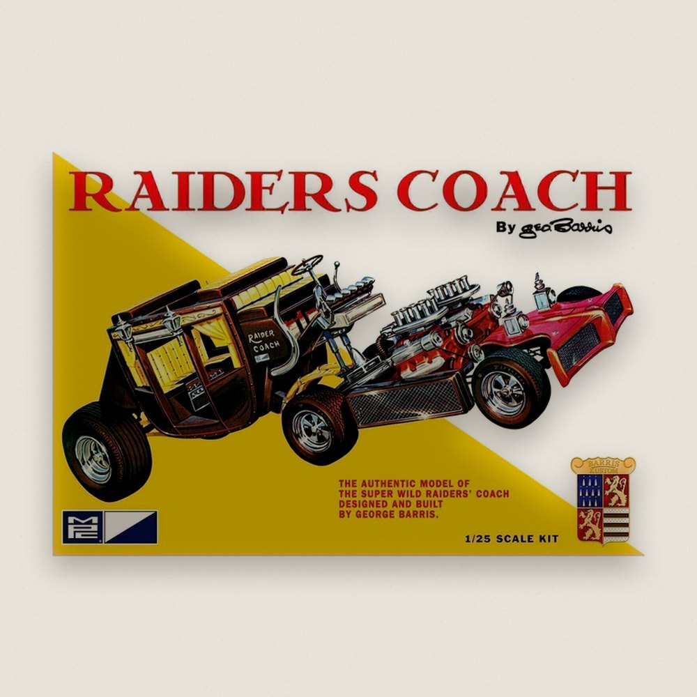 Plastic Model Kit: Raiders Coach, George Barris, 1:25 - MPC