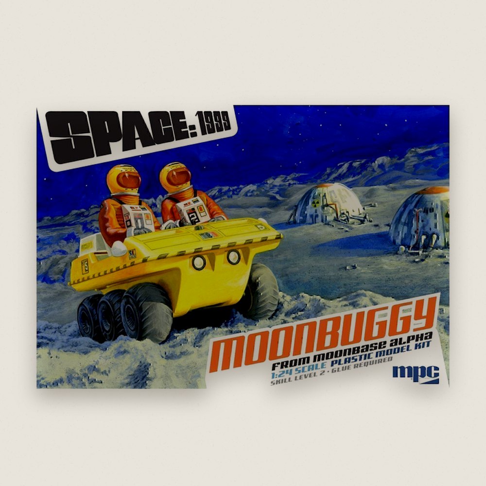 Plastic Model Kit: Moonbuggy/AMPHicat, Space:1999, 1:24 Scale - MPC