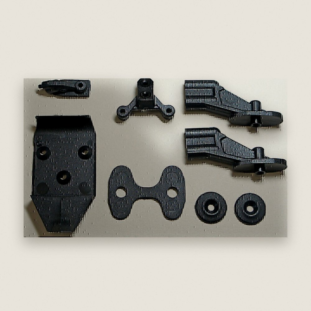 Front Bumper Wing Mount Set for Msb1 - Mugen Seiki