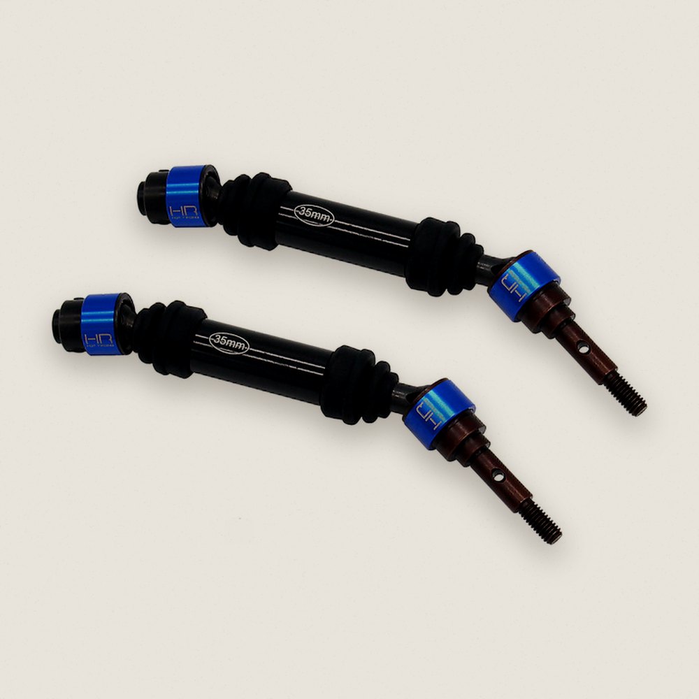 Drive Shaft, Metal CV Splined, for Mini-XRT - Hot Racing