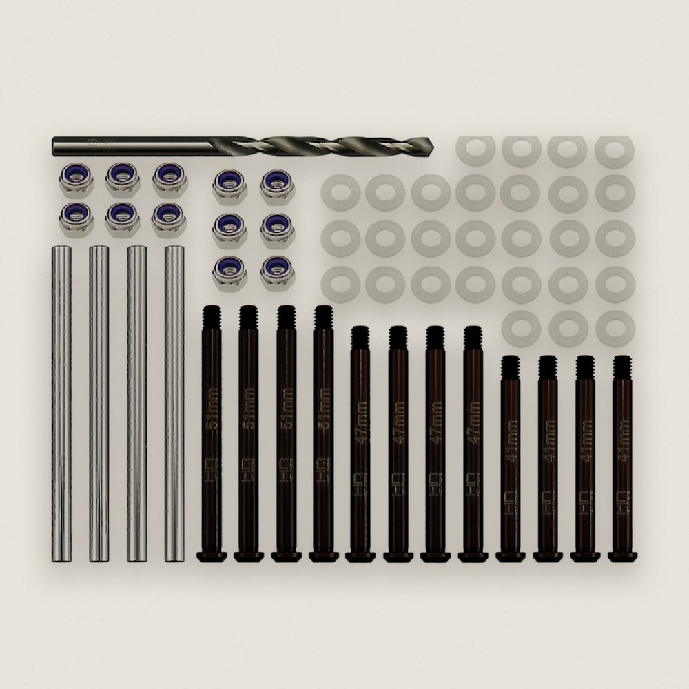 Hinge Pins, Hardened S2 Steel, Pack of 16, for Maxx - Hot Racing