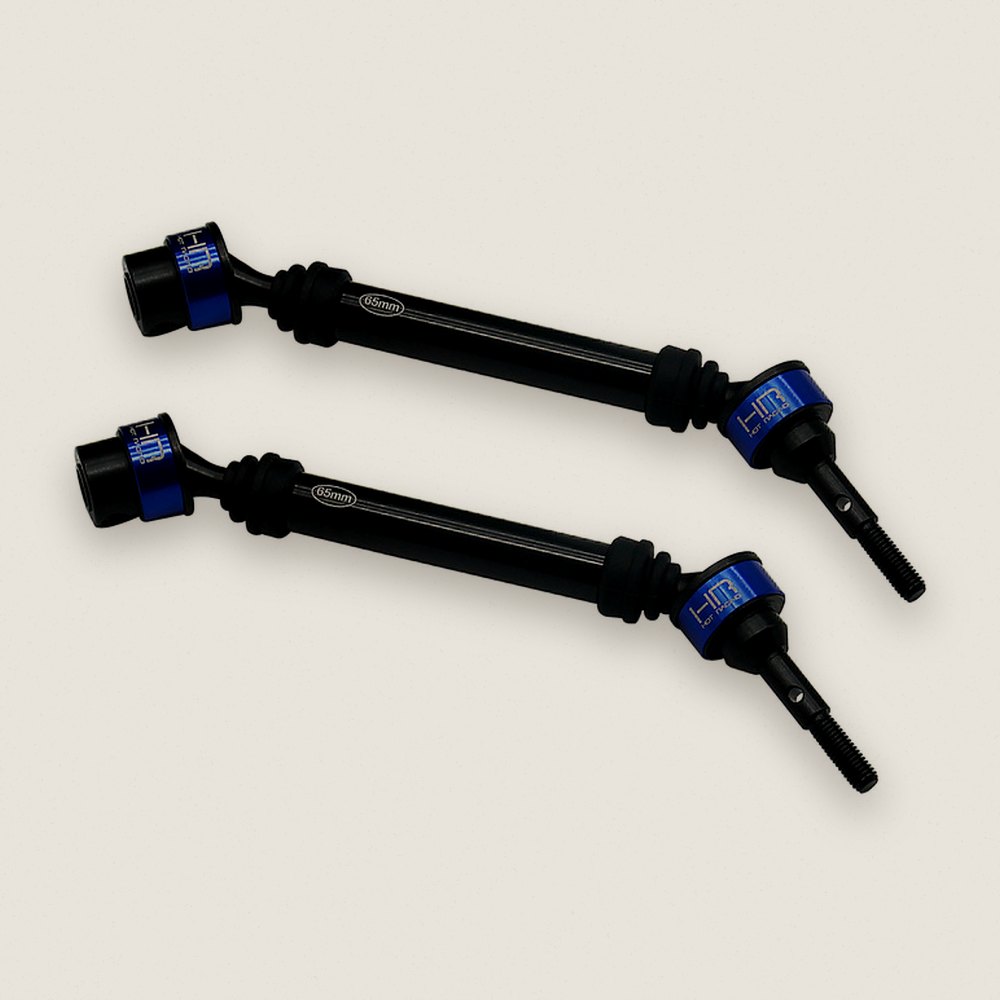 Drive Shaft, Metal CV Splined, 1:10 Wide, for Maxx - Hot Racing