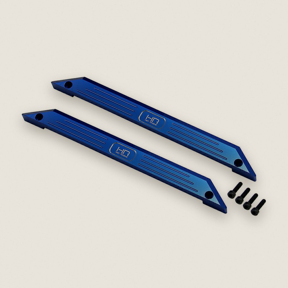 Side Guard Running Boards, Aluminum, for TRA MXX 3S 4S - Hot Racing