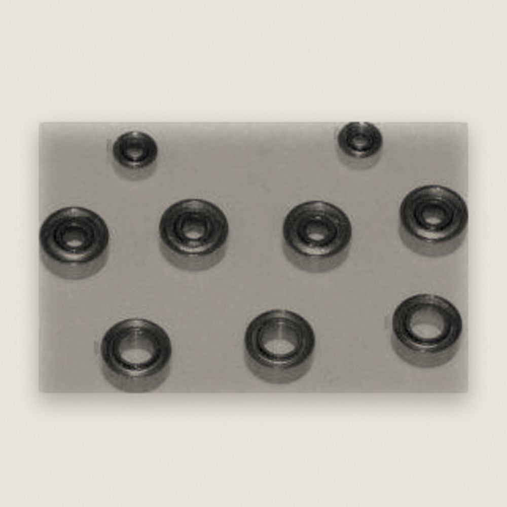 Bearing Set (9) for Overland Mini-Z, 2x6 3x6 1.5x4 - Works for Competition