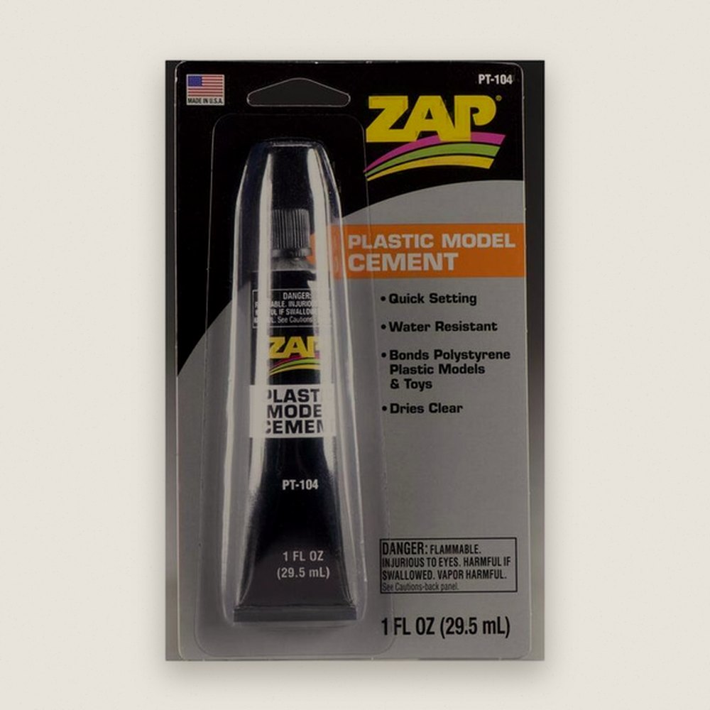 Plastic Model Cement, 1 oz Carded - Pacer Technology Zap