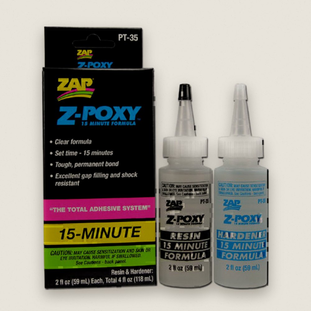 Epoxy, Z-Poxy 15 Minute - Pacer Technology Zap