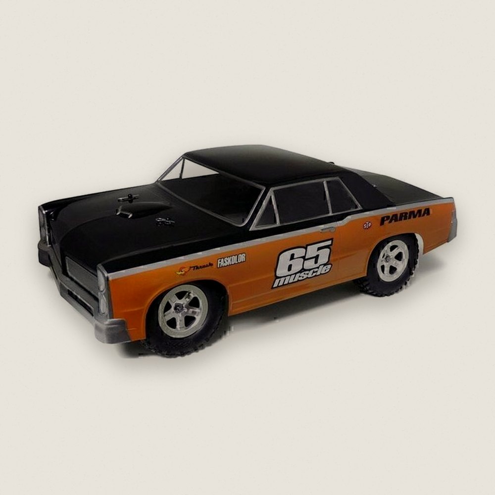 Drag Body, Clear .040 for 65 Muscle Baja Sc - Parma