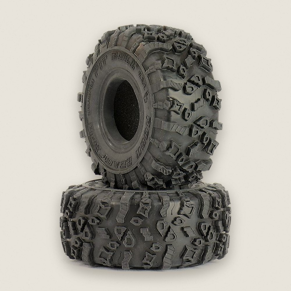 Tires, 1.55 Rock Beast Xor Alien Kompound with Foam - Pit Bull Tires