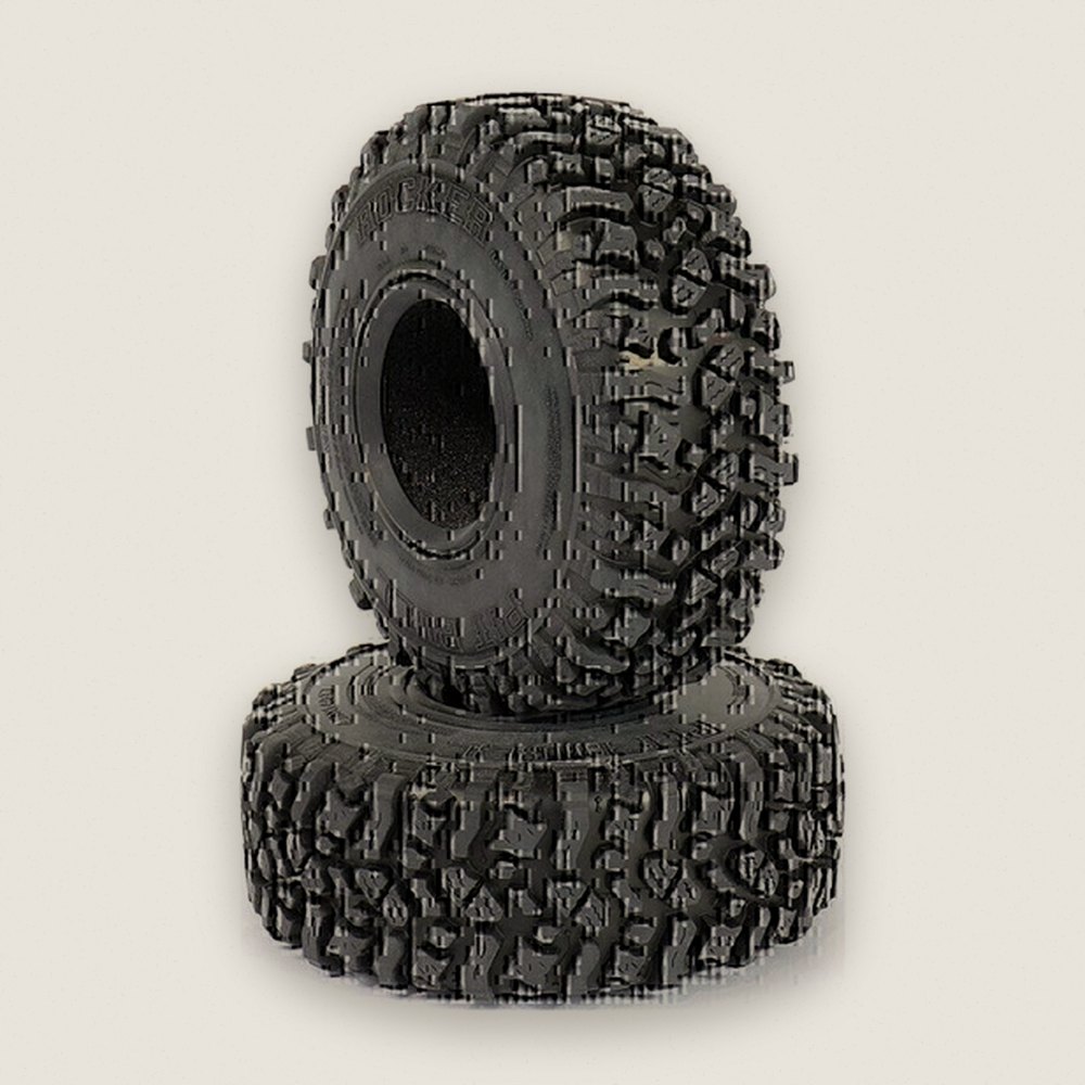 Tires, 1.7 Rocker Alien Kompound with Foam, Qty 2 - Pit Bull Tires