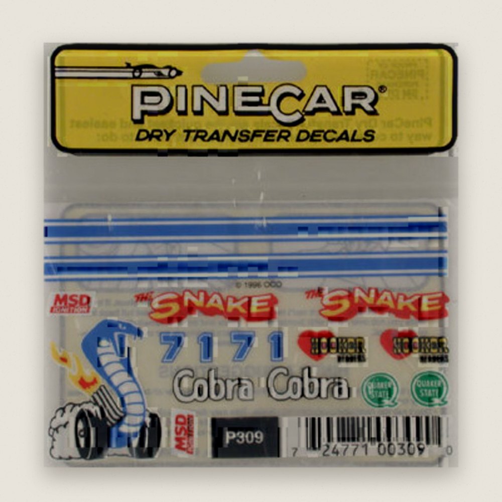 Decals, Dry Transfer, Cobra - Pinecar