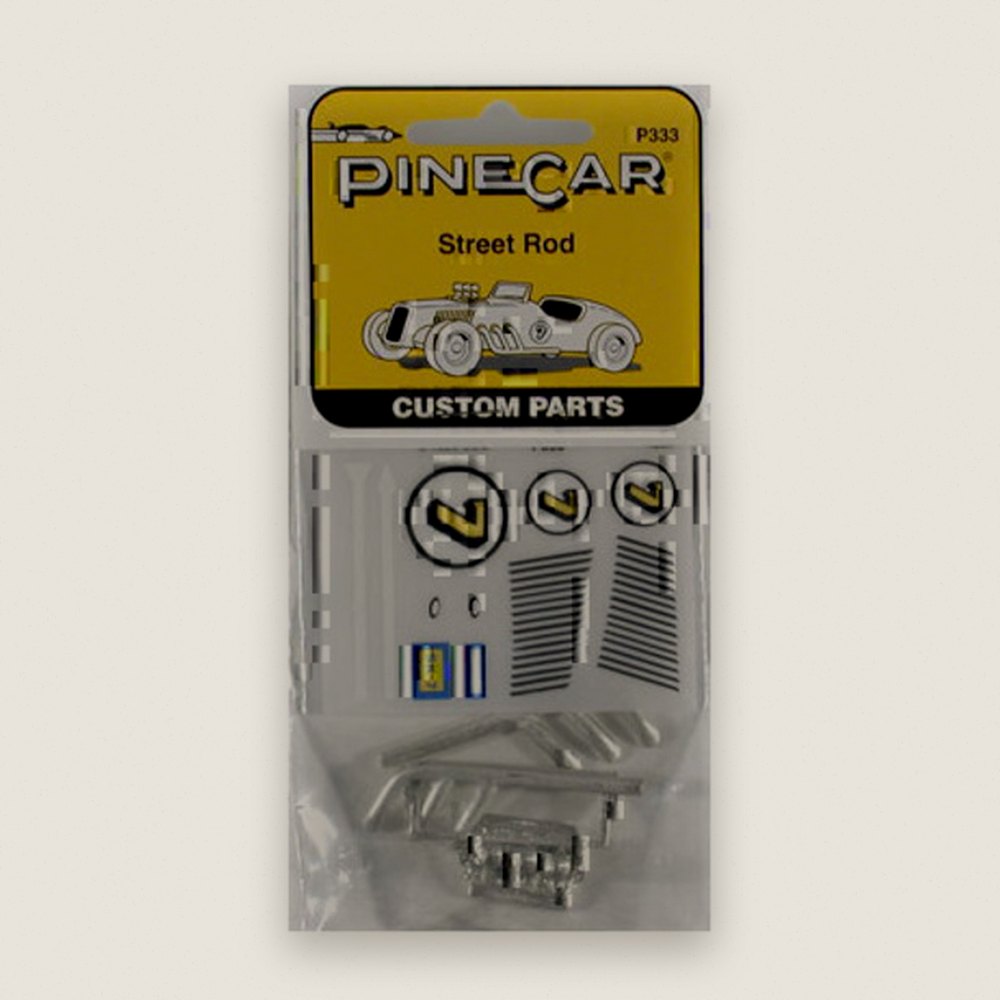 Custom Parts with Decals, Street Rod - Pinecar