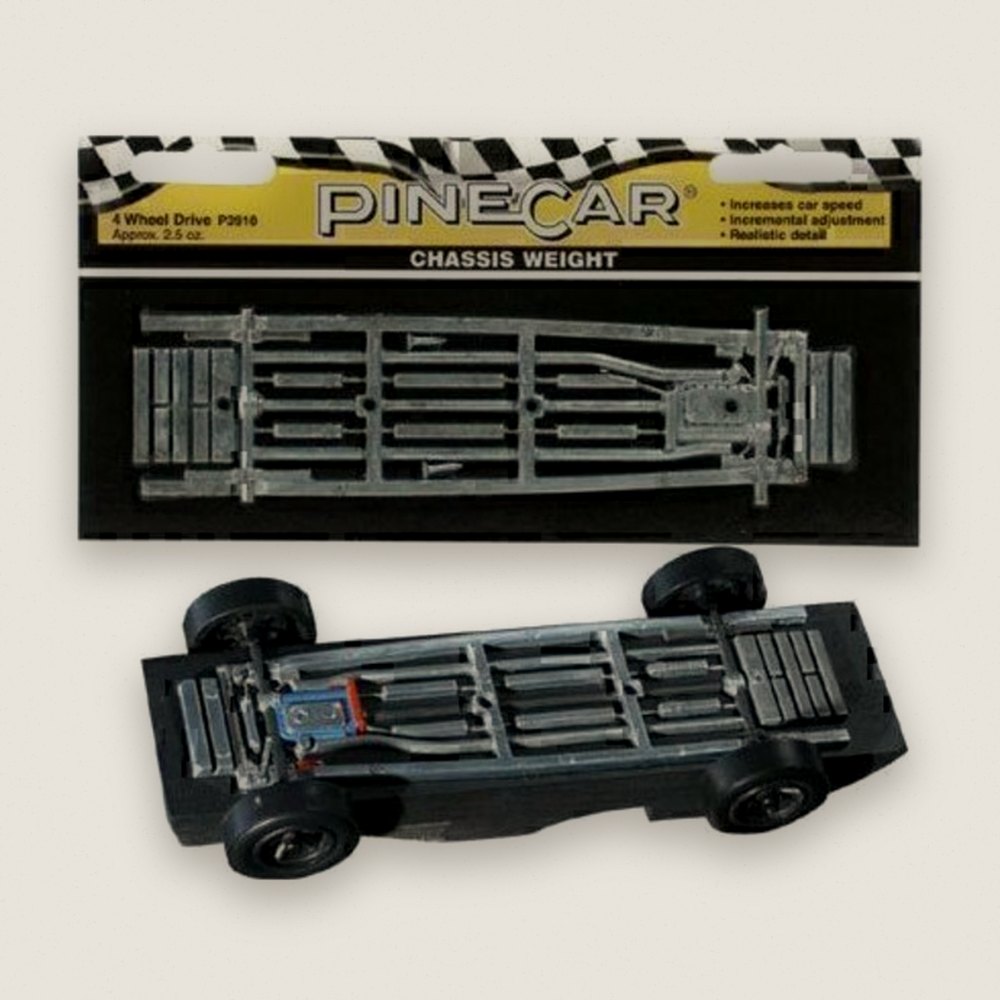 Weight, Chassis, Four Wheel Drive, 2.5 oz - Pinecar