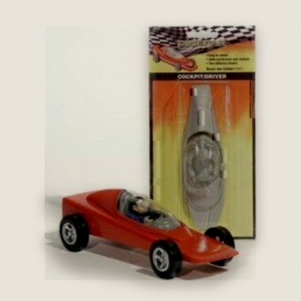 Cockpit & Driver, Baron Von Gofast - Pinecar