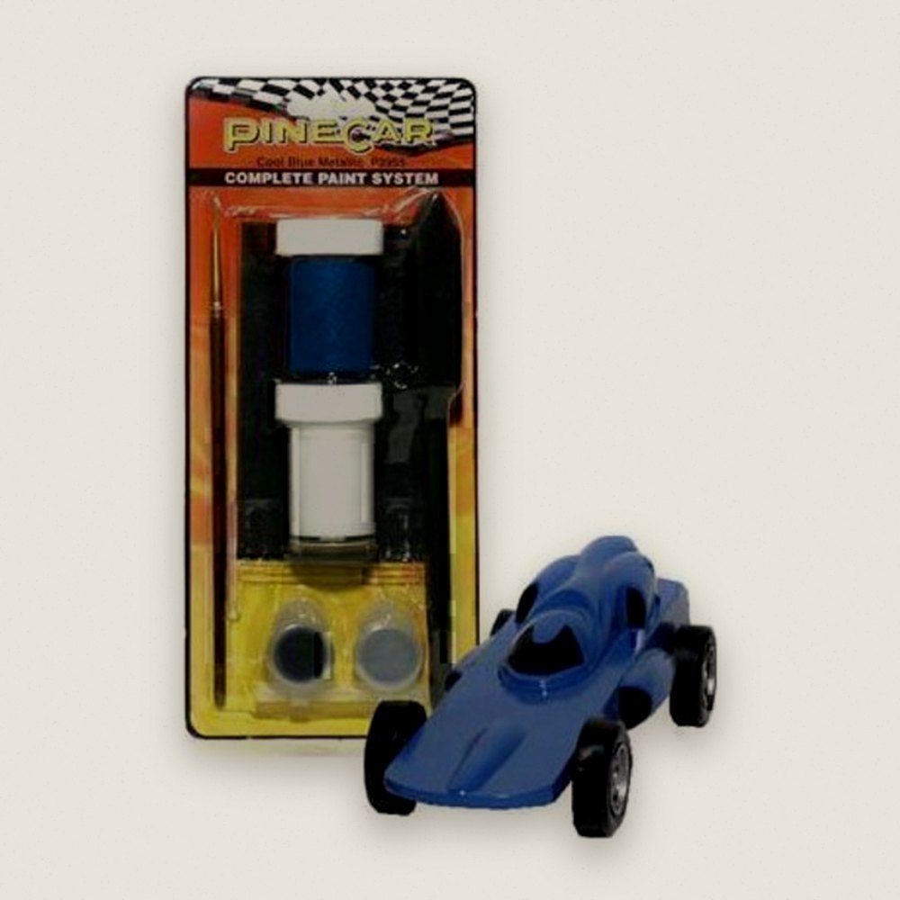 Paint System, Complete Cool Blue - Pinecar