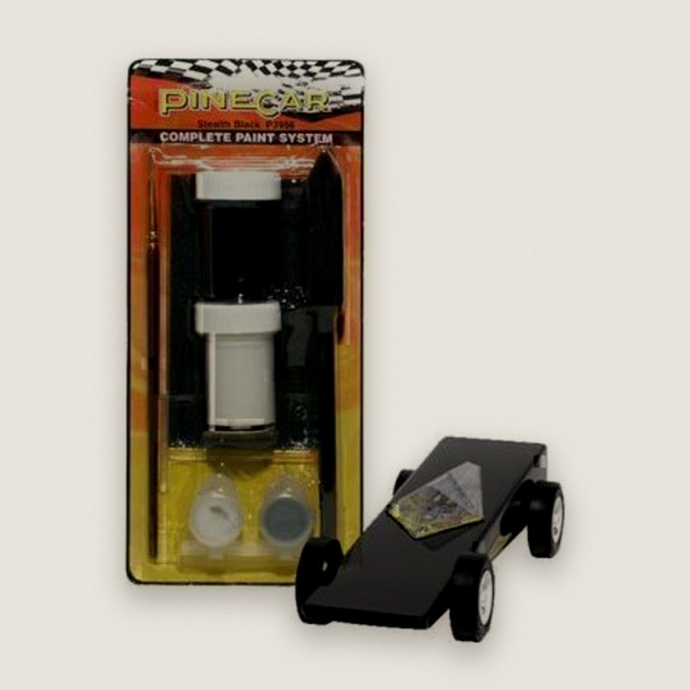 Paint System, Complete Black - Pinecar