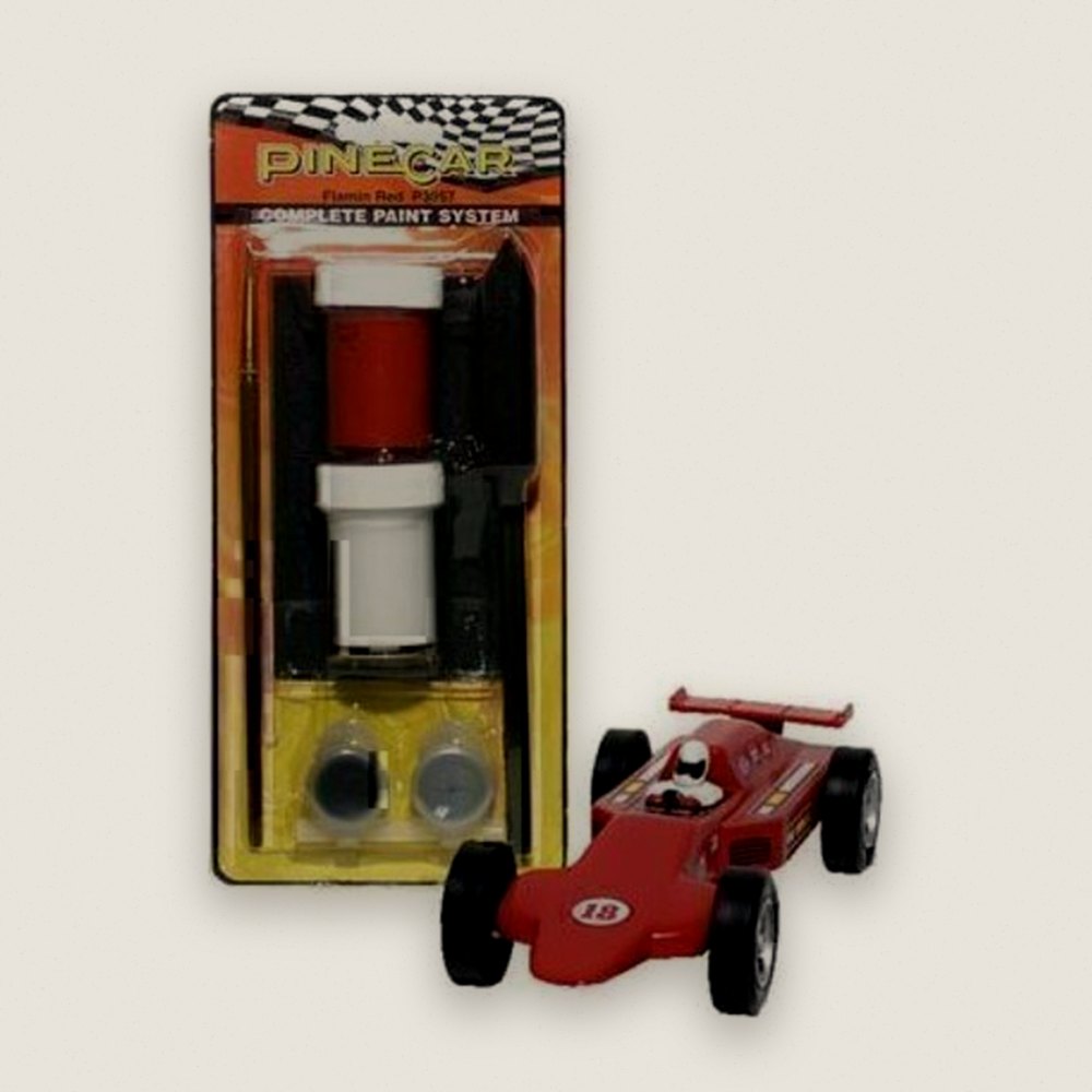 Paint System, Complete Flamin' Red Metalic - Pinecar