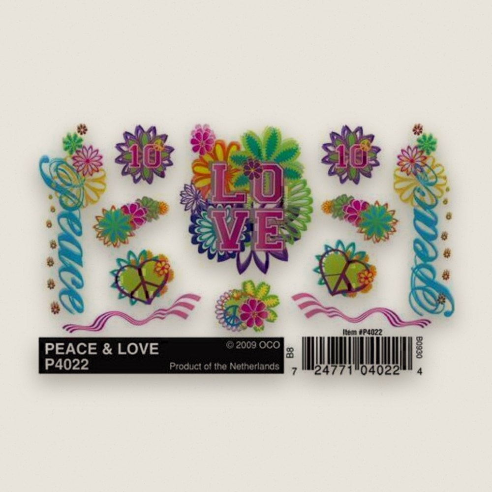 Dry Transfer Decals, Love - Pinecar