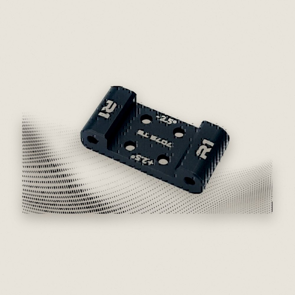 Front Bulkhead, Aluminum +/-2.5 deg. for B7 Series - R1Wurks