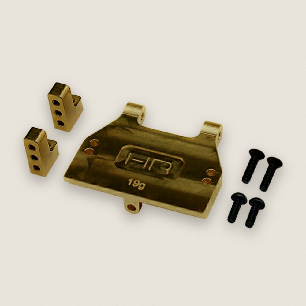 Servo Mount, Brass Reefs, Emax Savox for Ascent 18 - Hot Racing