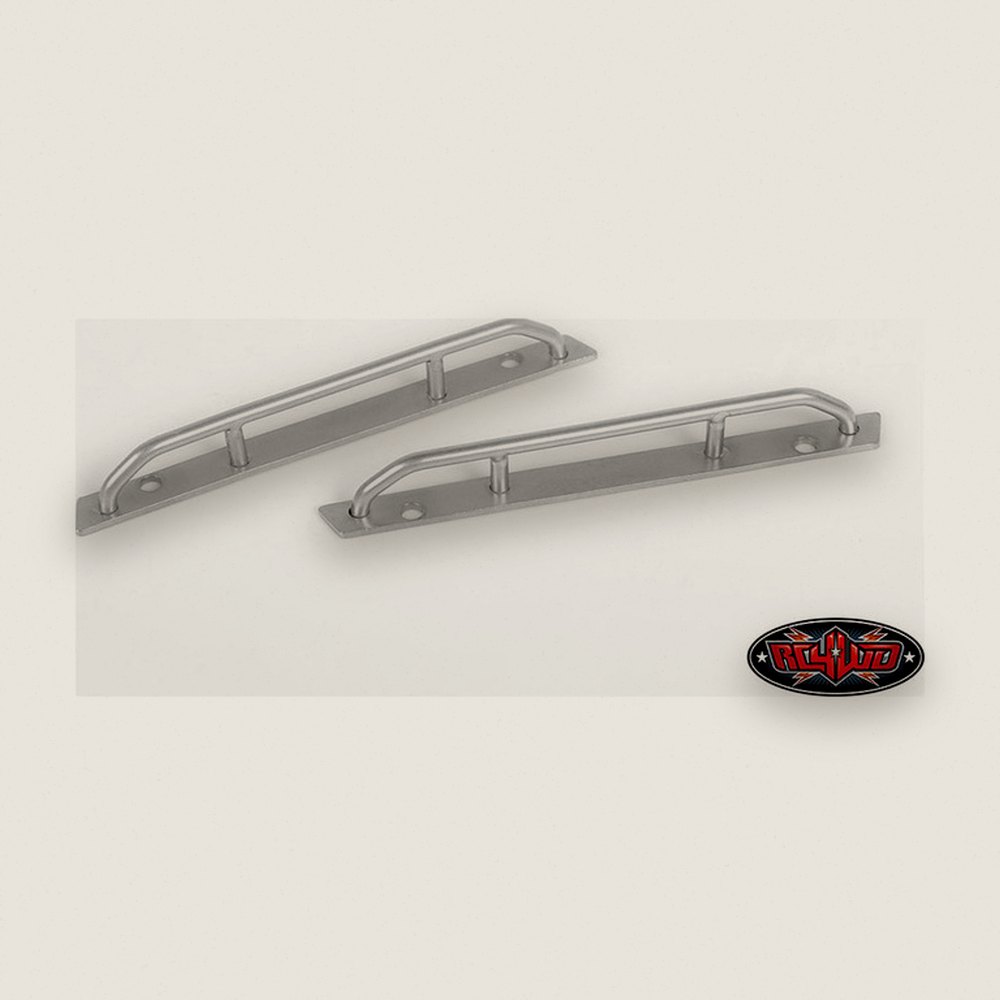 Side Sliders, Steel for 1/18 Blackjack Body (Silver) - RC4WD